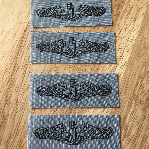 USN Other - US Navy Enlisted Submarine Dolphins Patches set